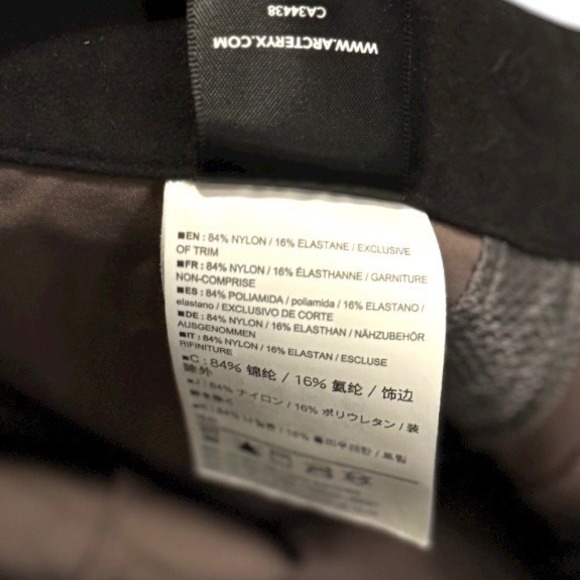 Arc'teryx Gamma LT Pants Women's Large Purple Softshell Hiking Climbing Outdoor - Picture 7 of 8